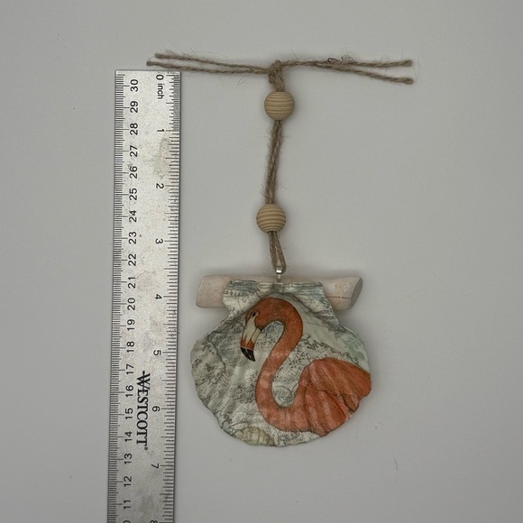 Handmade Flamingo Coastal Decor - Picture 4 of 5
